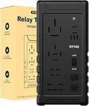 Car Circuit Tester - Vehicle Relay Scanner, Car Fuse Analyzer | 12V/24V Multi-Function Tester for Electrical Systems, Auto Repair Diagnostic Tool, Relay Tester for Quick Troubleshooting