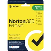 Norton 360 Premium - 1 Device - 12 Months Pre-Paid Subscription