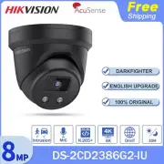 New Hikvision Ultra HD 8MP 4K Darkfighter Built in Mic IP Camera DS-2CD2386G2-IU