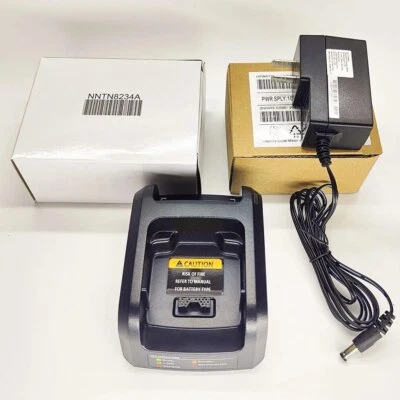 Battery Dock Base Wall Charger for Motorola MTP3100 MTP3150 MTP3250 Radio