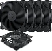 upHere 120mm Long Life Computer Case Fan Cooling Case Fan for Computer Cases Cooling,5-Pack,12BK3-5…