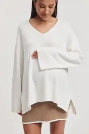 Essential Knit Skirt (Tan) - FINAL SALE