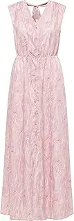 [FENIA] Women's Maxi Dress, Pink