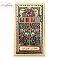 在飛比找蝦皮購物優惠-優品🔥英文紋身塔羅牌 Tattoo Tarot Ink In