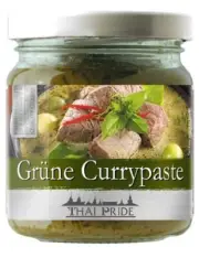 Thai Pride Curry Paste, Green, 3er Pack (3 x 195 G)