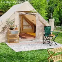 在飛比找momo購物網優惠-【May shop】NH 亙-Air6.3棉布充氣帳篷露營小