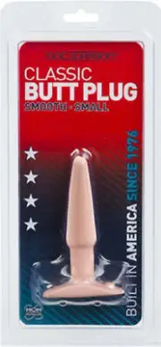 Butt Plug Smooth Anal Sex Toy Adult Pleasure Small (Flesh)