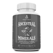 Ancestral Supplements Minerals Nerve Function and Brain Health 756 mg 180 Caps