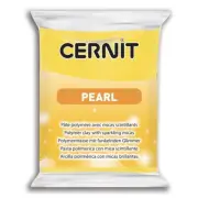 Cernit Pearl Polymer Clay, 700 Yellow - 56g - 2wards Polymer Clay & Crafts