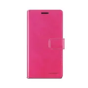 Samsung Galaxy S22 Ultra Compatible Case Cover With Premium Blue Moon Diary - HotPink