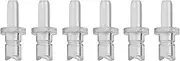 6X Nipple 45413 for Jura Milk System Compatible with Fully Automatic Coffee Machines ENA E8, GIGA 6 10 W10, IMPRESSA J6 J8 J8twin Z5 Z6 Z7 Z8 Z9 Z10, S8 S80 WE8