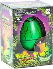 Nurchums Kid's Novelty Party Triceratops Hatching Egg Toy Gift, Large