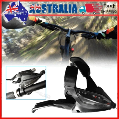 For Shimano ST-EF51 GEAR Shifter/ Brake Lever 3 x 7,8 Speed or Set Black V-Brake