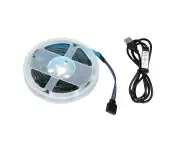 Rgb Strip Lights 5V Usb Led Strip Lights With 3 Button Functions For Bedroom Club Hotel Hall Corridor