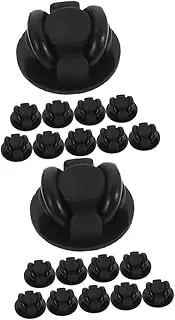 2sets Mask Glasses Buckles Retainer Hooks for Eyewear Easy to Carry Silicone Glasses Holders Ear Grip Hooks 10pcs*2