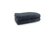 2pc Onkaparinga 90x167cm Cotton Avalon Premium Bath Sheets Set 550GSM Midnight