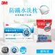 3M 新一代防蹣水洗枕-標準型+3M保潔墊枕頭套(平單式)