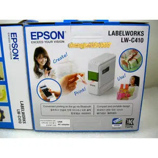 【全新公司貨 發票保固】EPSON LW-C410 文創風家用藍芽手寫標籤機 支援藍芽無線列印 輕巧可攜 LW-600P