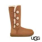 【UGG】女鞋/靴子/高筒靴/雪靴/BAILEY BUTTON TRIPLET II(栗子棕-UG1016227CHE)