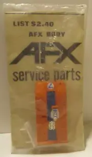 AFX McLaren XLR Peter Revson Body Orange/Blue #7 MIP #1752