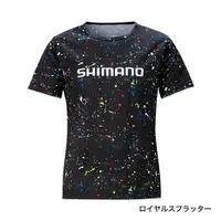 在飛比找蝦皮購物優惠-Shimano 短袖襯衫 - 灰色飛濺/皇家飛濺 SH-09