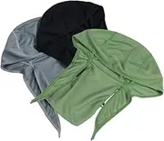 [KOMBIUDA] Men's Quick Dry Hat Turban Cycling Cap Cooling Bandana Sports Head Wrap Dew Rag Pirate Headscarf Durag Cap