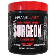 BCAA & EAA MUSCLE RECOVERY BLEND THE SURGEON by INSANE LABZ - Fruit Punch