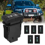 For Mazda BT50 Ford Ranger PX Dual Button LED Push Switch Driving Light Fog Bar