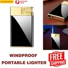 Refillable Cigar Lighter Adjustable Butane Torch Lighter Jet Flame Lighter AUS