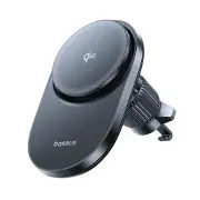 Baseus PrimeTrip VC1 Pro Qi2 15W Magnetic Wireless Car Charger Mount Built-in Cooling Fan Fast Charging for iPhone 16 15