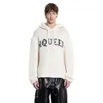 [MCQUEEN] Mcqueen Knit Hoodie Off-white