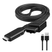 N64 to HDMI Converter Cable - Plug and Play 1080p HD Link for N64/GameCube/SNES - Wiistar HD Compatible Black
