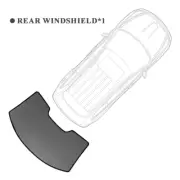 For Nissan Patrol Y62 Nismo 2015-2023 2024 Car Curtain Window Sunshade Covers Ma