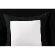 Black White Square Cushion Cover Single Pack