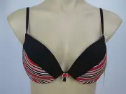 Mossimo Ladies Tallulah Push Up Underwire Bra sizes 10C 10D 14B Multi Colour