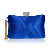Tassel Clutches and Evening Bags, Vintage Retro Silk Evening Bag, Elegant Style, for Women, Wedding, Party