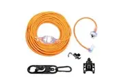 Pacvac Superpro 700 Cord kit (Extension lead, IEC lead & holder, Cord Restraint)