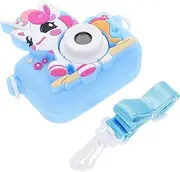 OSALADI Cute Boy Girl Camera Dual Lenses and Video Recorder for Boy Girl Portable Mini Camera for for Learning Photography Adorable Design