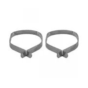 Sunlite Chromed Steel Leg Bands Chrome One Size Unisex