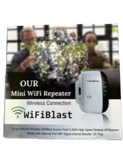 WiFi Blast Wireless Repeater Range Extender WifiBlast Home Amplifier