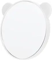 HOMSFOU Rear Lens Selfie Mirror Phone Clip Vlogging Selfie Clip Phone Mirror Back Camera Kit Aluminum White