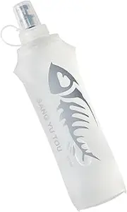 Humdcdy Soft Water Bag, TPU Foldable Running Hydration Flask, Soft Flask Running Water Bottle, Sports Water Bag For Running Hiking Cycling Climbing Travel, Hiking & Camping