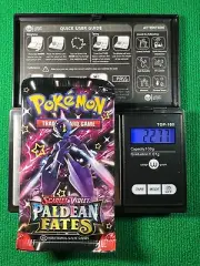 HEAVY? 22.77 Grams! Pokémon Paldean Fates Factory Sealed Booster Pack!!