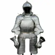 Medieval Wearable Knight Crusader Half Suit Of Armor Cost Wearable Armor Costume