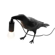 NNETM 1pc Gothic LED USB Crow Lamp - With Antique Metal Claw