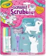 Crayola Scribble Scrubbie Pet - Dog/Cats Craft Kit