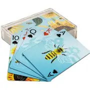 Playing Cards In Protective Case Bee Kind Bee Humble Bee Happy Deck Sunflowers