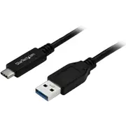 StarTech.com USB to USB C Cable - 1m / 3 ft - USB 3.0 (5Gbps) - USB A to USB C - USB Type C - USB Cable Male to Male - USB C to