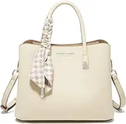[FOXLOVER] Trendy Satchel Handbags for Women Crossbody Purses Medium Women's Top Handle Bag Vegan Leather