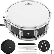 EASTROCK Snare Drum 14x5.5inch for Students,Beginners with Gig Bag, Sticks, Drum Keys, Black